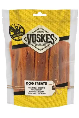 Voskes Kipfilets Hondensnack Lam 400gr Meest Verkocht