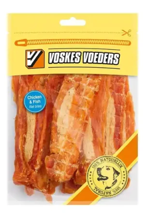 Voskes Kipfilets Hondensnack Vis 400gr Uitverkoop