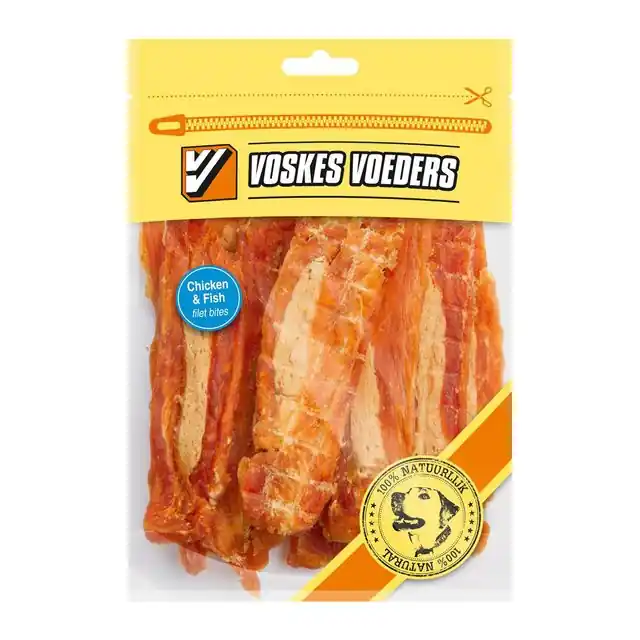 Voskes Kipfilets Hondensnack Vis 400gr Uitverkoop