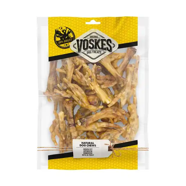 Beperkte Voorraad Voskes Kippenpoten Hondensnack 500 gr