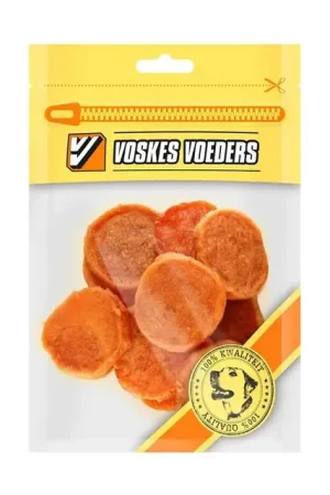 Voskes Kipschijfjes Hondensnack 100 gr Alleen Vandaag