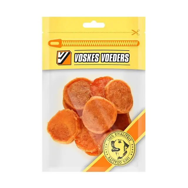 Voskes Kipschijfjes Hondensnack 100 gr Alleen Vandaag