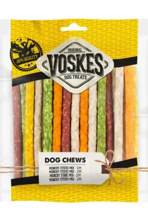 Voskes Munchy Sticks Hondensnack Mix 25st Gecertificeerd
