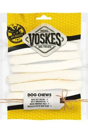 Voskes Roll White Hondensnack M 8st Betaalbaar