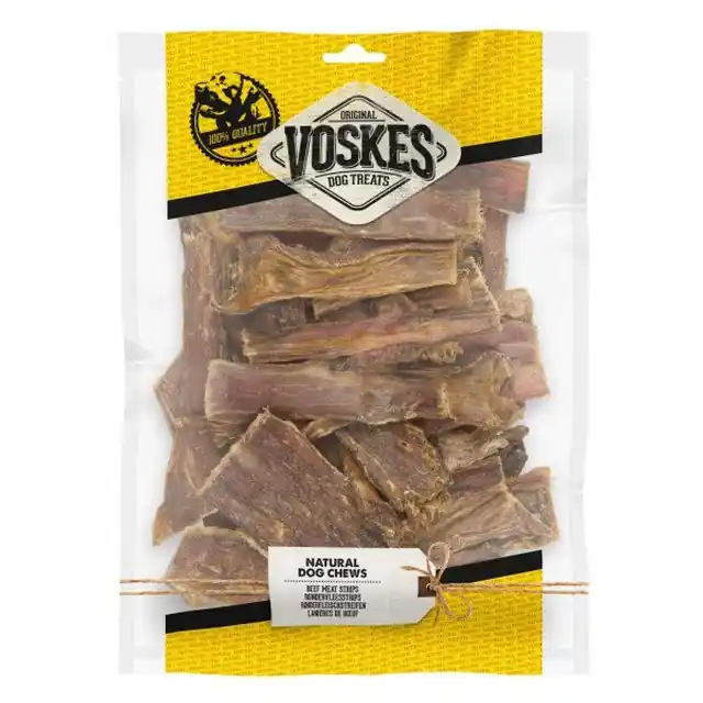 Aanbieding Voskes Runderstrips Hondensnack 400 gr