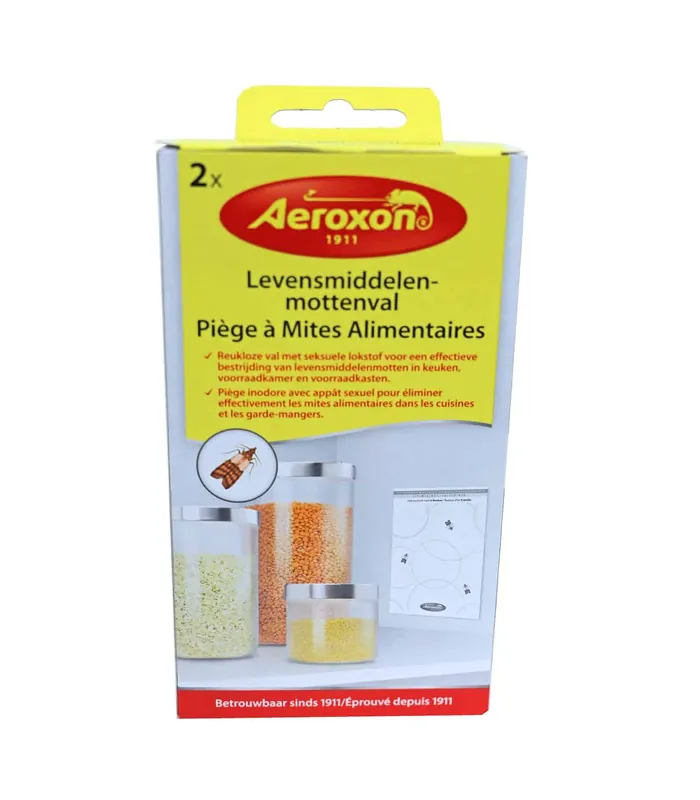 Speciale Aanbieding Aeroxon levensmiddelenmotten pak à 2 stuks