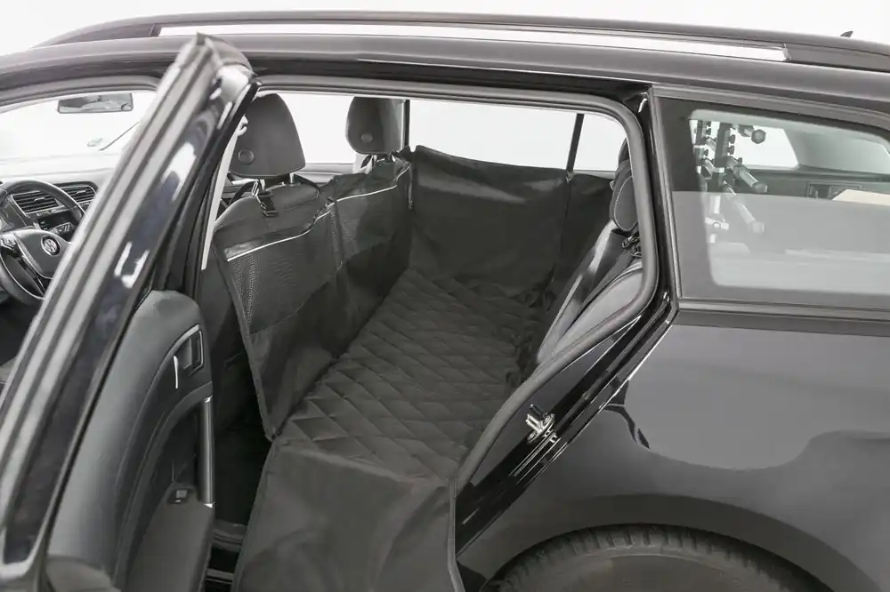 Auto achterbankhoes met zijstukken deelbaar 1,55 × 1,30 m Exclusieve Aanbieding
