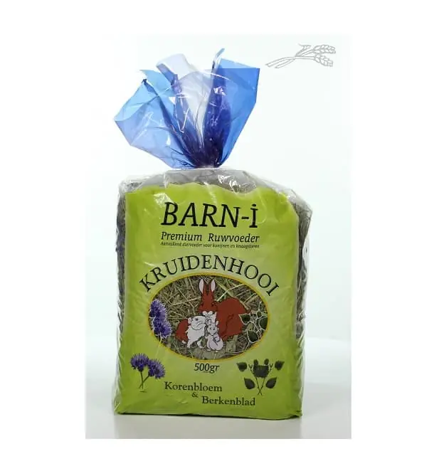 Barni kruidenhooi Korenbloem en Berkenblad 500gr Aanbieding