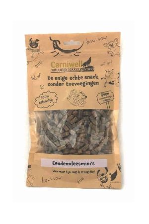 Uitverkoop Carniwell Eendenvleesmini’s 200gr