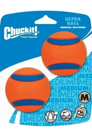 Snelle Levering Chuckit Ultra ball Medium 2 stuks
