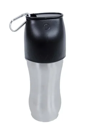 Beperkt Aanbod draagbare drinkfles met karabijnhaak aluminium, 600 ml