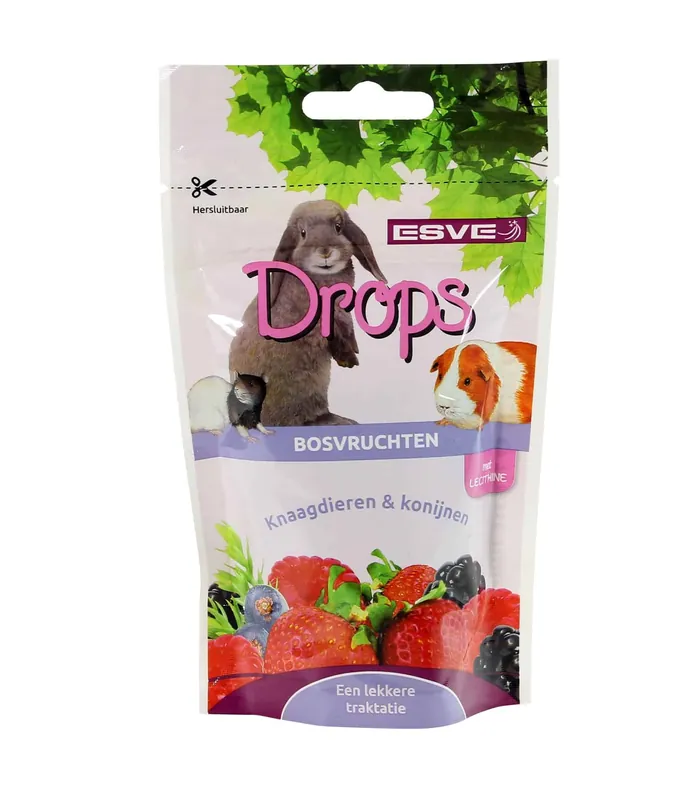 Esve drops bosvruchten 75gr Laatste Versie