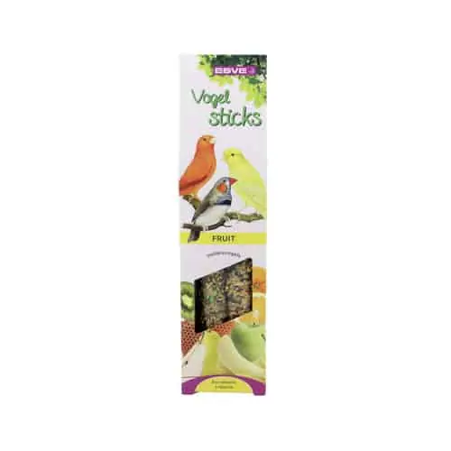Gecertificeerd Esve vogelsticks kanarie fruit, 2 stuks