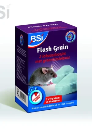 Snelle Levering Flash Grain 2 lokdoosjes met graantjeslokaas