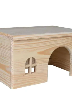 Hamster houten huisje spijkervrij Aanbieding