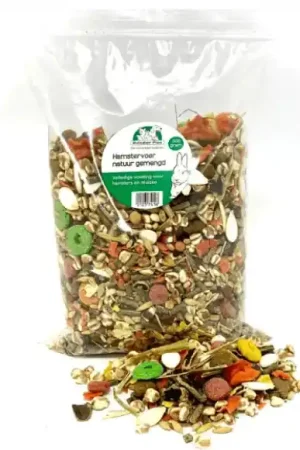 Fabrieksprijs Hamstervoer natuur gemengd 500gr