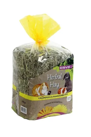 Herbal Hay calendula paardenbloem 500 gram Hoge Kwaliteit