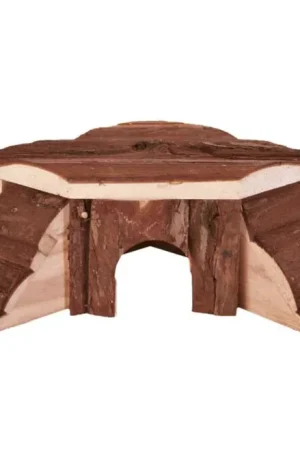 Hoekhuis Thordis schorshout 19cm Direct Beschikbaar