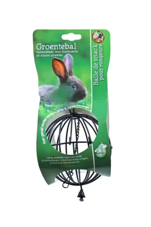 hooi of groenvoerbal metaal met bel zwart, 11 cm Koop Online