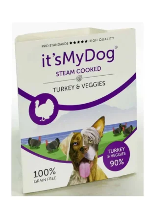 Alleen Vandaag it’s My Dog Steam Cooked Turkey and Veggies