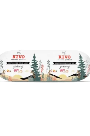 Seizoensaanbieding Kivo gestoomde rund en kip 600gr
