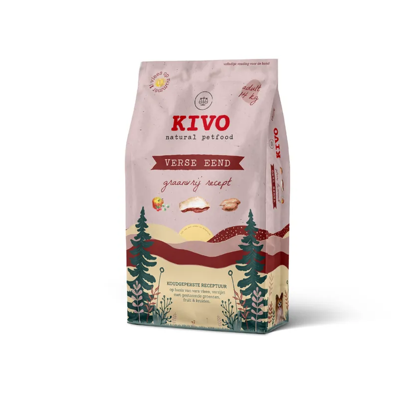 Speciale Aanbieding Kivo verse eend graanvrij