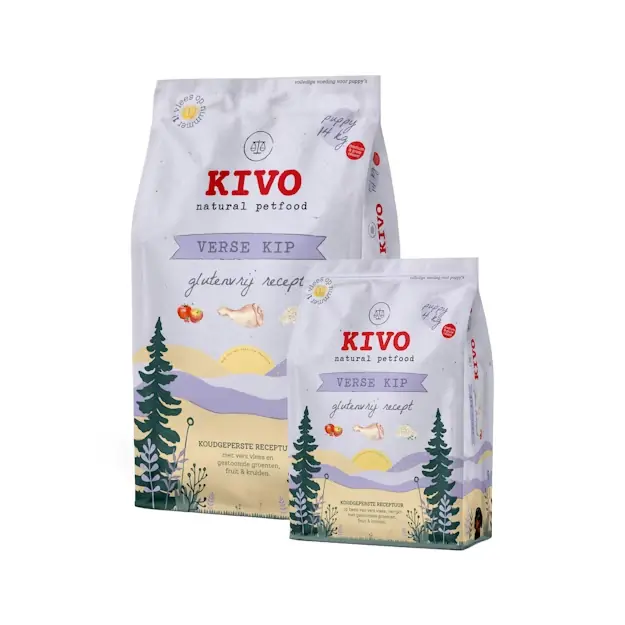 Alleen Vandaag Kivo verse kip glutenvrij puppy
