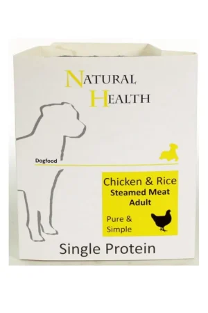 Speciale Aanbieding Natural Health Steamed Carnivore chicken and rice