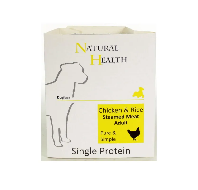 Speciale Aanbieding Natural Health Steamed Carnivore chicken and rice
