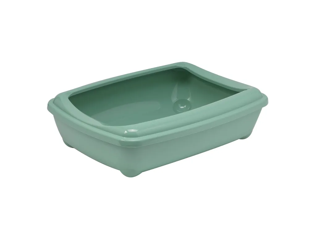 Koop Online plastic kittenbak met rand 42 cm, mint green