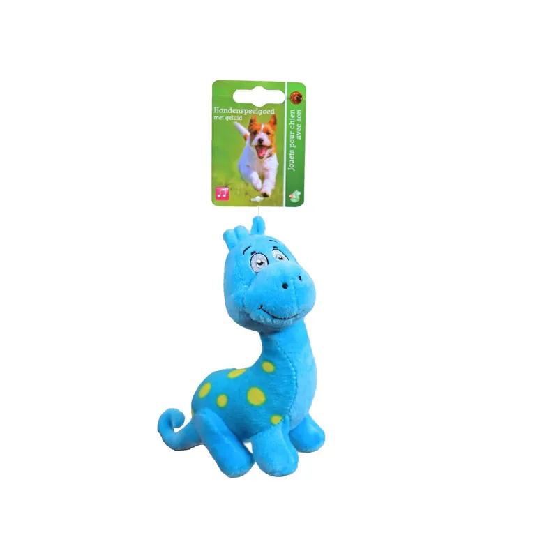 Uitverkoop Pluche Dino blauw of groen 15 of 25cm