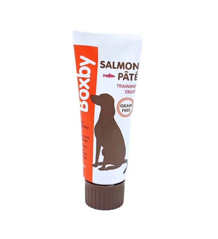 Beperkte Voorraad Proline Boxby paté salmon tube, 75 gram