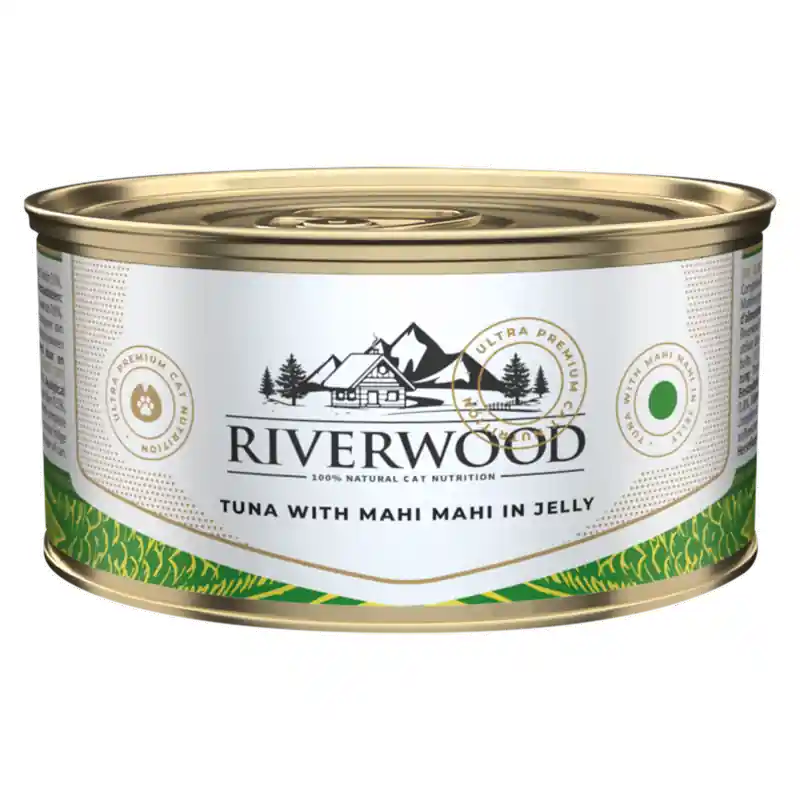 Beperkt Aanbod Riverwood caviar tuna with mahi mahi in jelly 85gr