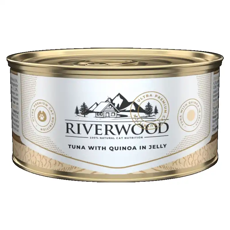 Veilige Betaling Riverwood caviar Tuna with quinoa in jelly 85gr