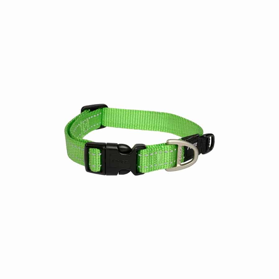 Betrouwbaar Rogz Utility halsband Lime, diverse maten