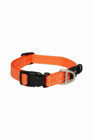 Weekendaanbieding Rogz Utility halsband Orange, diverse maten