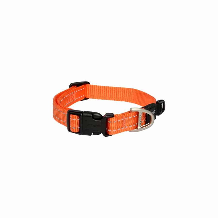 Weekendaanbieding Rogz Utility halsband Orange, diverse maten