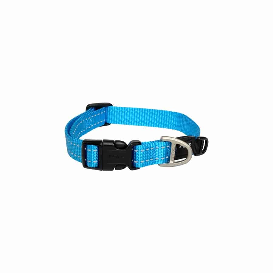 Beperkte Voorraad Rogz Utility halsband Turquoise, diverse maten