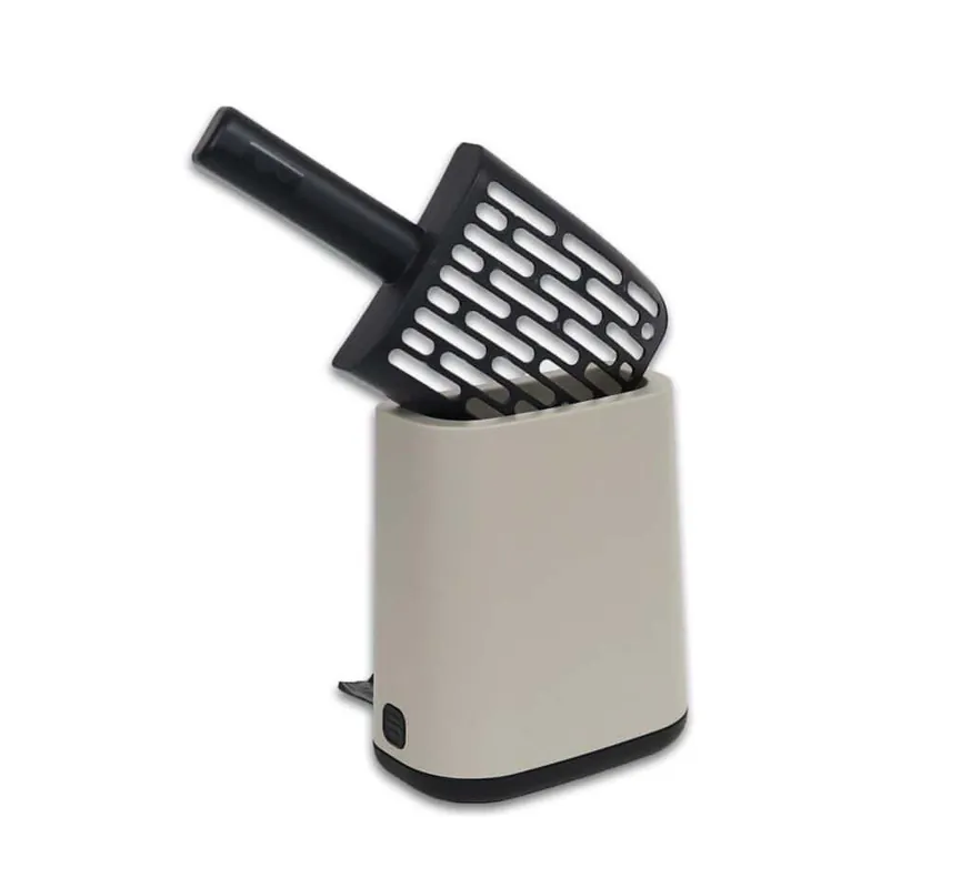 Bestseller Rotho kattenbakschep en houder biala capuchino