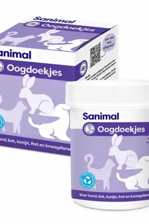 Shop Nu Sanimal Oogdoekjes 50st