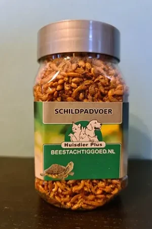 Schildpadvoer fijn 330ml Korting