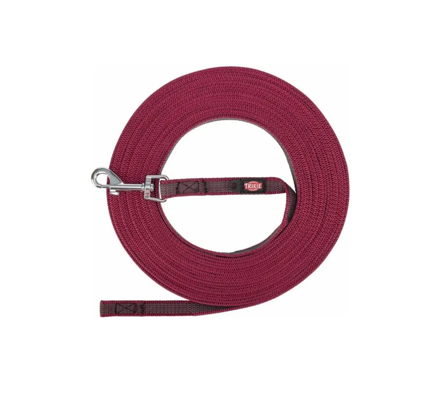 Sleeplijn met rubber bekleed, Sangria 5 meter 15mm Koop Online