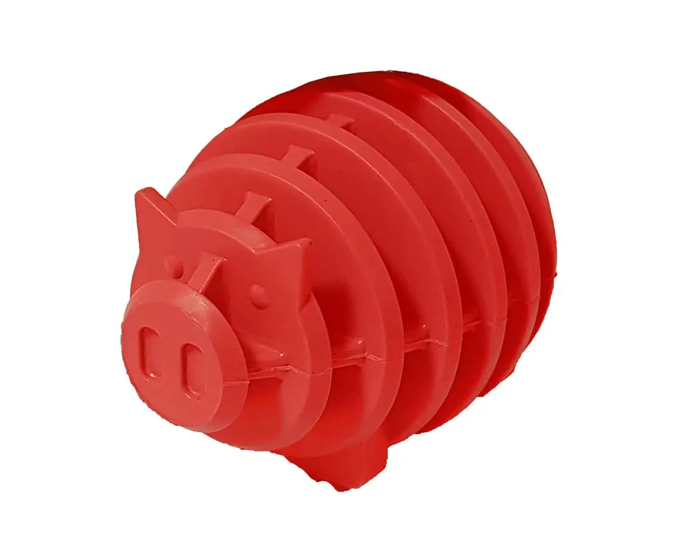 Snacktoy varken rubber 8cm Rechtstreeks Van De Fabrikant