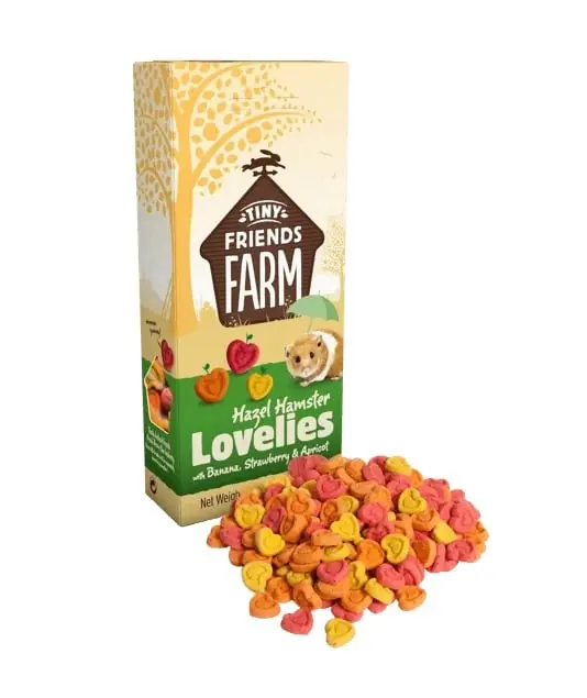 Speciale Aanbieding TFF Hazel Hamster Lovelies with Banana, Strawberry & Apricot
