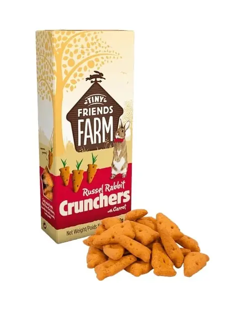 TFF Russel Rabbit Crunchers with carrot Bestseller