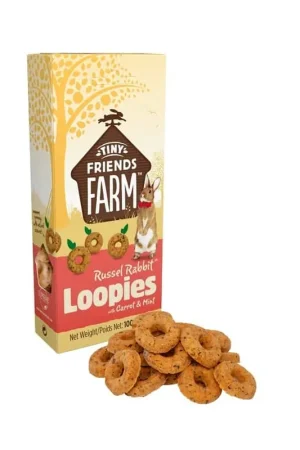 Gratis Retour TFF Russel rabbit Loopies with Carrot & Mint