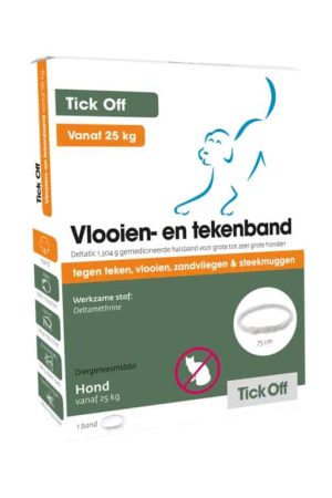 Tick Off Vlooien en tekenband vanaf 25kg Superprijs