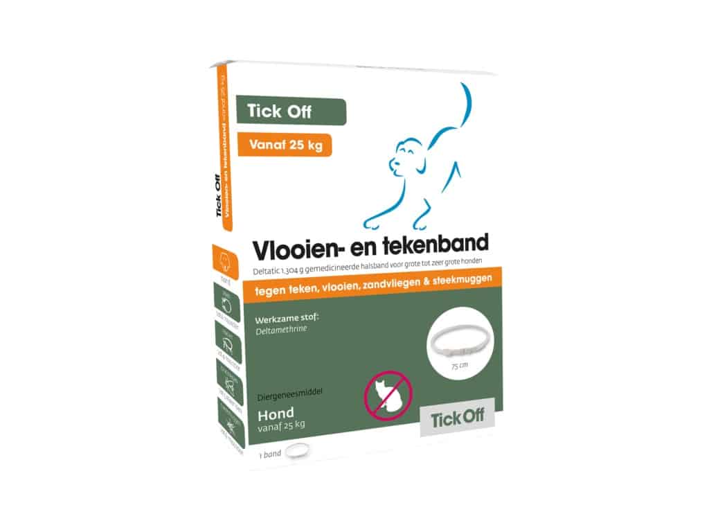 Tick Off Vlooien en tekenband vanaf 25kg Superprijs