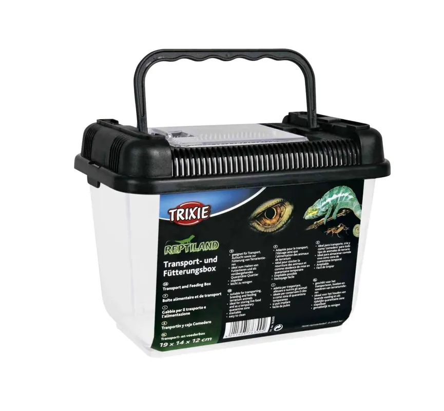 Premium Transport en voederbox, 19 × 14 × 12 cm