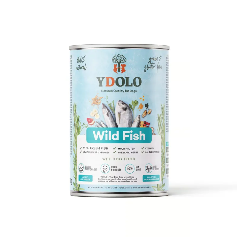 Alleen Vandaag Ydolo natvoer Wild Fish 400gr